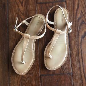 Classic nude sandals